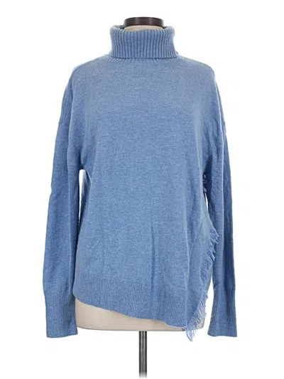 Pre-owned Vineyard Vines Wool Pullover Sweater In Blue