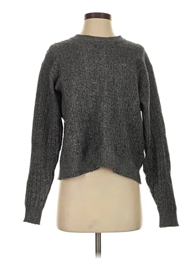 Pre-owned Vineyard Vines Wool Pullover Sweater In Gray