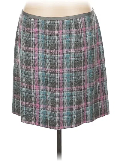 Pre-owned Vineyard Vines Wool Skirt In Gray