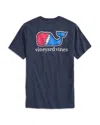 Vineyard Vines X Grateful Dead Short Sleeve Whale Graphic Tee
