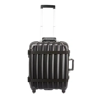 Vingardevalise Petite 8-bottle Wine & Spirits Suitcase In Black