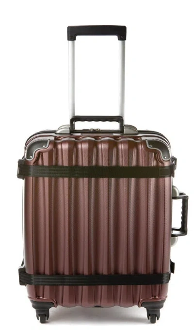 Vingardevalise Petite 8-bottle Wine & Spirits Suitcase In Burgundy