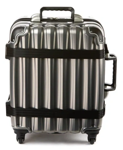 Vingardevalise Petite 8-bottle Wine & Spirits Suitcase In Silver