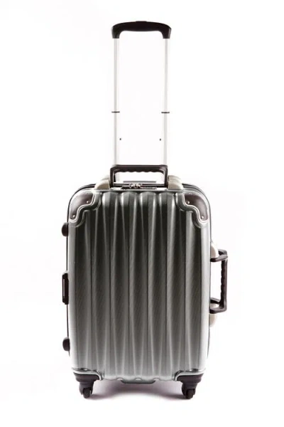 Vingardevalise Piccolo 5-bottle Wine & Spirits Suitcase In Silver