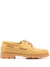 Vinny's Aztec Boat Shoes In Yellow
