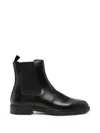 Vinny's Elasticated-side Panel Boots In Black