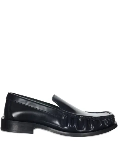 Vinny's Leather Loafers In Blue