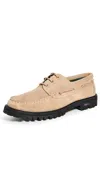 VINNY'S SUEDE BOAT SHOES SAND