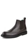 Vinny's Vinnee Chelsea Boots Leather Dark Brown