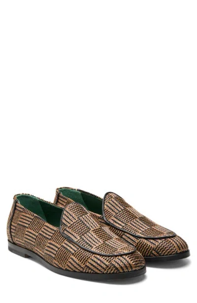 Vinny's Belgee Raffia Loafer
