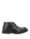Vinny's Man Ankle Boots Black Size 9 Leather In Black