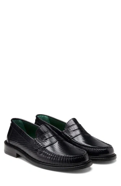 Vinny's Yardee Penny Loafer In Brown