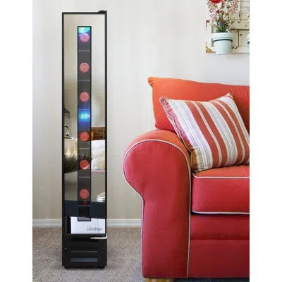 Vinotemp Private Reserve Series Compact Single-zone Wine Cooler In Mirrored