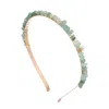 Vinswet Women's Vibes Headband In Verde In Green