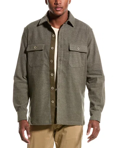 Vintage 1946 Burnout Henley Shirt In Gray