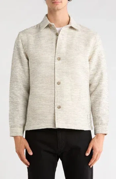 Vintage 1946 Crosshatch Shirt Jacket In Neutral