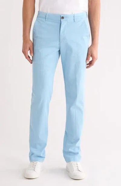 Vintage 1946 Garment Dyed Flat Front Pant In Blue