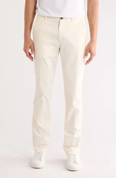 Vintage 1946 Garment Dyed Flat Front Pant In White