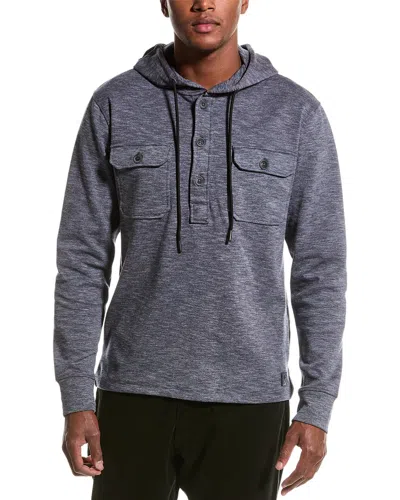 Vintage 1946 Hooded Pullover In Gray