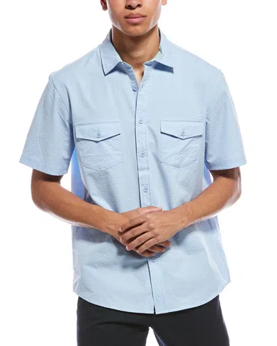VINTAGE 1946 VINTAGE 1946 HYBRID SEERSUCKER SHIRT