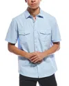 Vintage 1946 Hybrid Seersucker Short Sleeve Button-down Shirt
