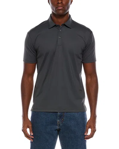 Vintage 1946 Jacquard Lurex Polo Shirt In Gray