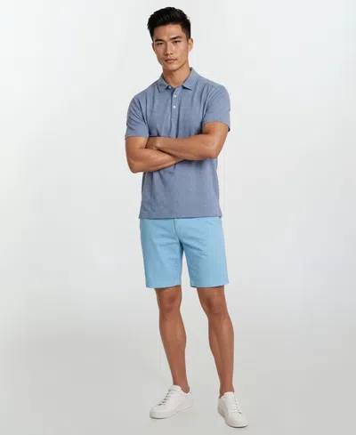 Vintage 1946 Men's Flat Front Regular-fit Shorts In Blue