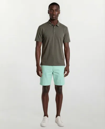 Vintage 1946 Men's Flat Front Regular-fit Shorts In Green