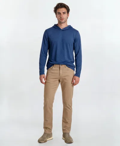 Vintage 1946 Men's Light Weight Performance Long-sleeve Hoodie In Blue
