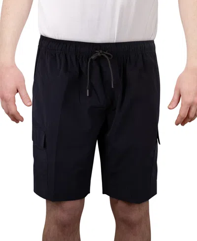 Vintage 1946 Men's Metal Vent Woven 9" Cargo Shorts In Black