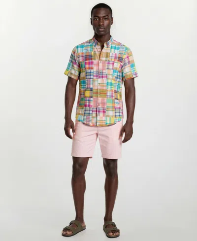 VINTAGE 1946 MEN'S PATCH DETAIL BUTTON-DOWN SHIRT