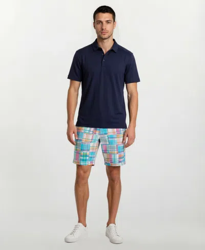 Vintage 1946 Men's Patch Detail Flat-front Shorts In Multi