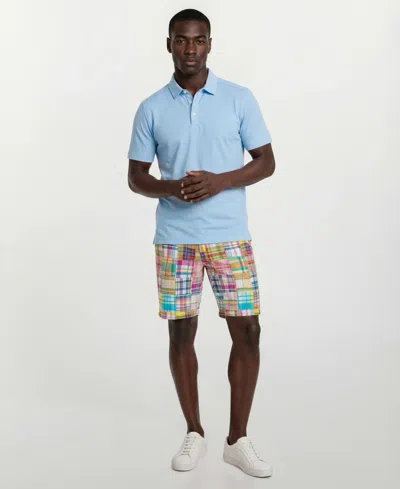 Vintage 1946 Men's Patch Detail Flat-front Shorts In Multi