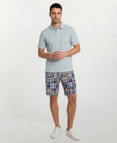 Vintage 1946 Men's Patch Detail Flat-front Shorts In Multi