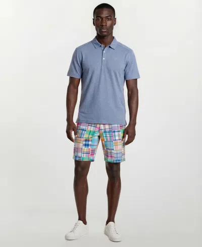 Vintage 1946 Men's Patch Detail Flat-front Shorts In Multi