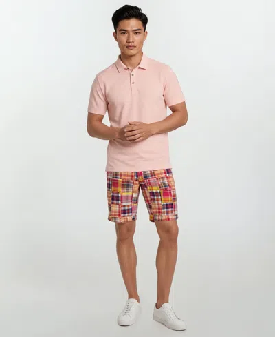 Vintage 1946 Men's Patch Detail Flat-front Shorts In Multi