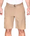 Vintage 1946 Performance Cargo Shorts In British Tan