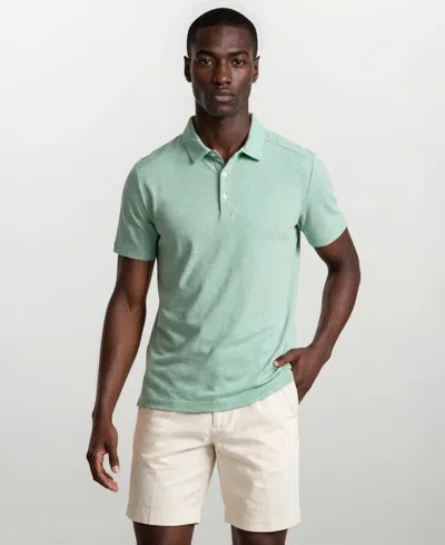 Vintage 1946 Men's Performance Short-sleeve Polo Shirt In Green