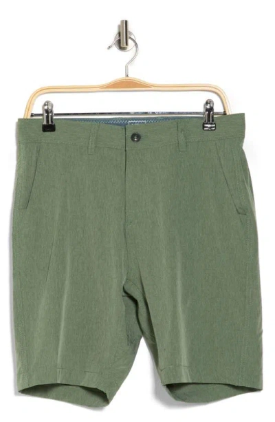 Vintage 1946 Solid Stretch Shorts In Green