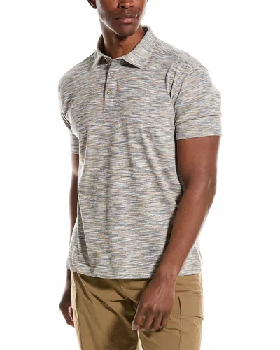 Vintage 1946 Space Dyed Polo Shirt In Multi