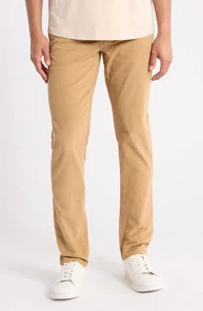 Vintage 1946 Stretch Corduroy Slim Straight Pants In Brown