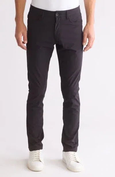 Vintage 1946 Tech Power Stretch Comfort Slim Leg Pants In Black