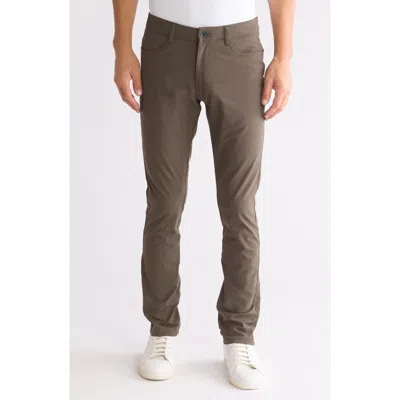 Vintage 1946 Tech Power Stretch Comfort Slim Leg Pants In Dk. Olive