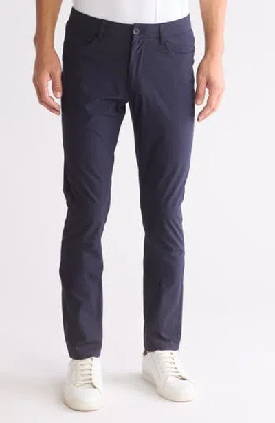 Vintage 1946 Tech Power Stretch Comfort Slim Leg Pants In Navy