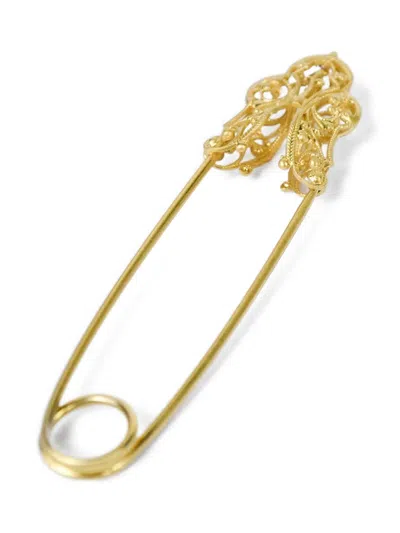 Pre-owned Vintage 1970s Safety-pin Brooch