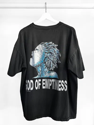 Pre-owned Vintage (1993) Akira 'god Of Emptiness' T-shirt - Large In Black