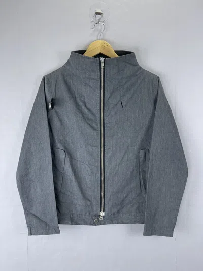 Pre-owned Vintage Achievers Japan Streetwear Relaxing Zipper Jacket In Grey