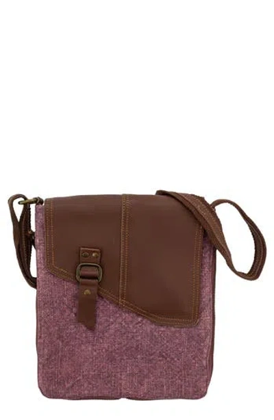 Vintage Addiction Crossbody Bag In Purple