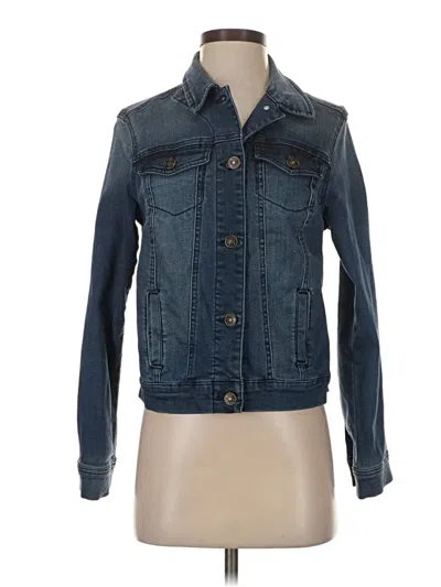Pre-owned Vintage America Blues Denim Jacket In Blue