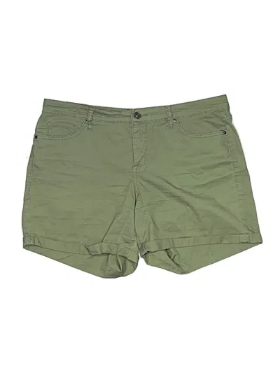 Pre-owned Vintage America Blues Khaki Shorts In Green